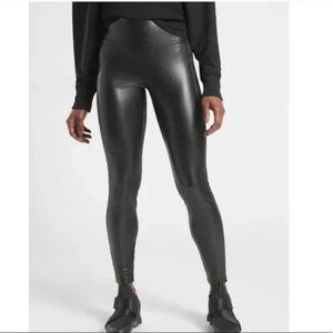 Athleta Black Delancey Shine Tight I Size Medium